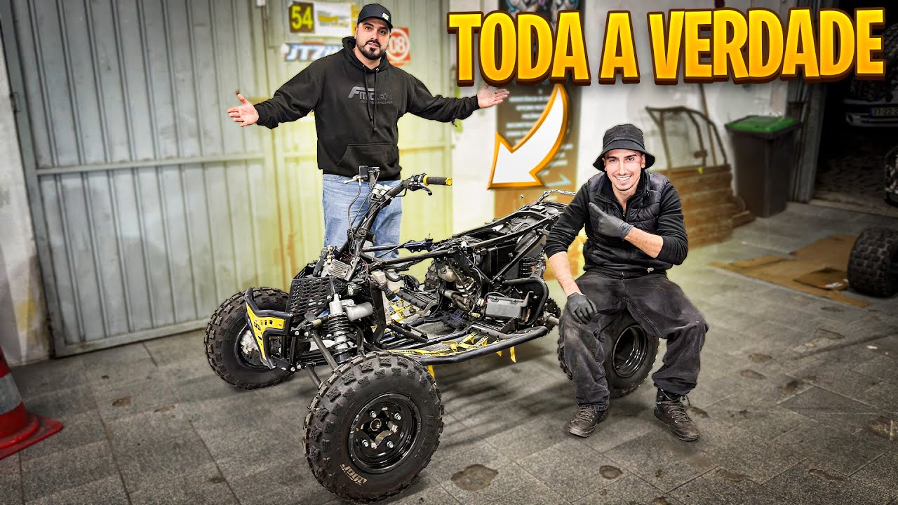 O MOTOR DA MINHA LTR450 PARTIU !!!