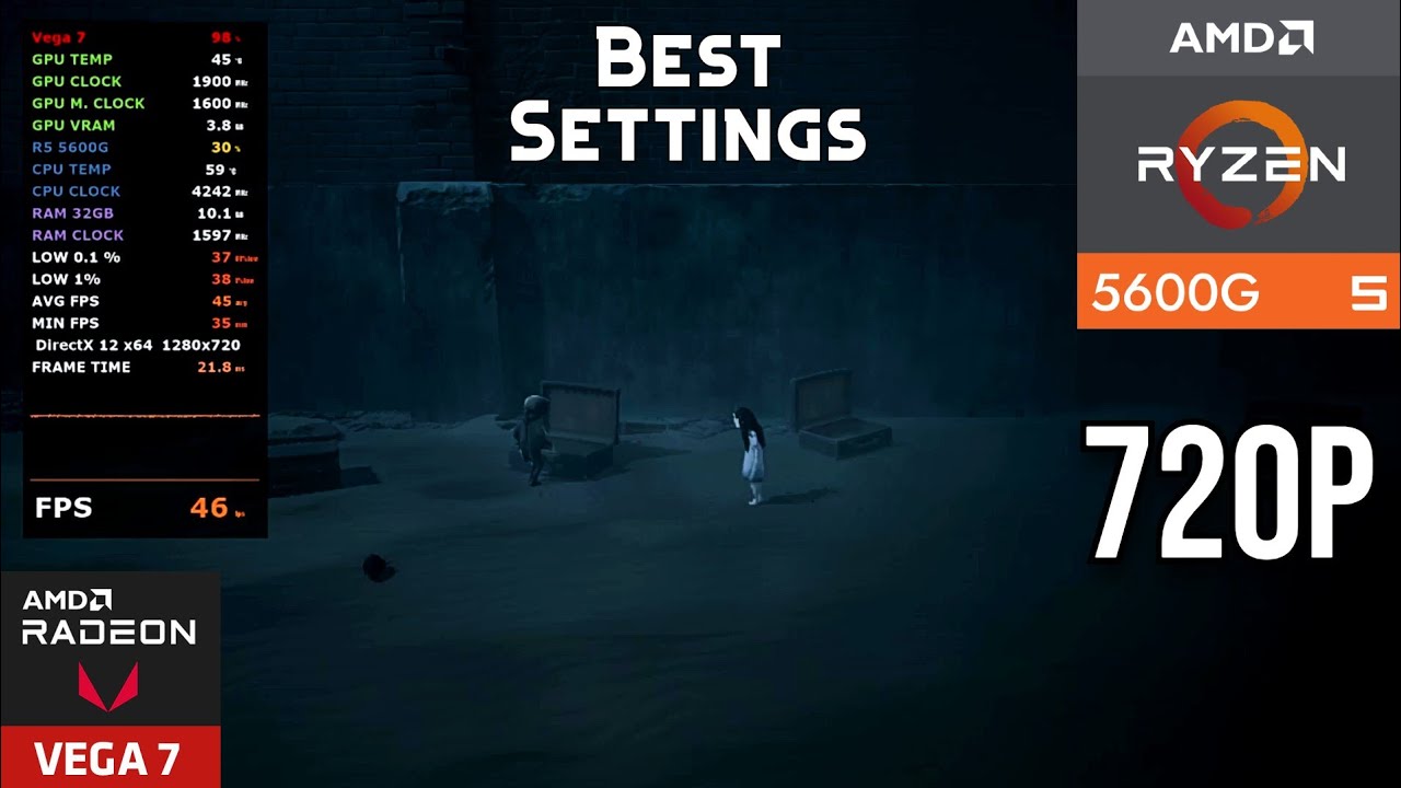 Reanimal - Ryzen 5 5600G Vega 7 gameplay benchmark 🔥✅