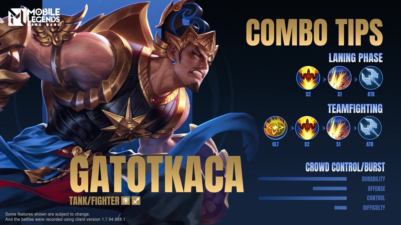 Hero Spotlight | Gatotkaca | Mobile Legends: Bang Bang