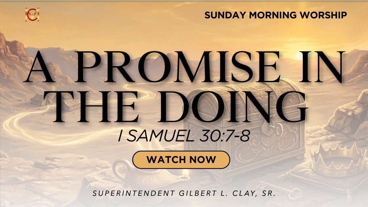 A Promise in the Doing — Sunday Morning Worship (03-08-2026)