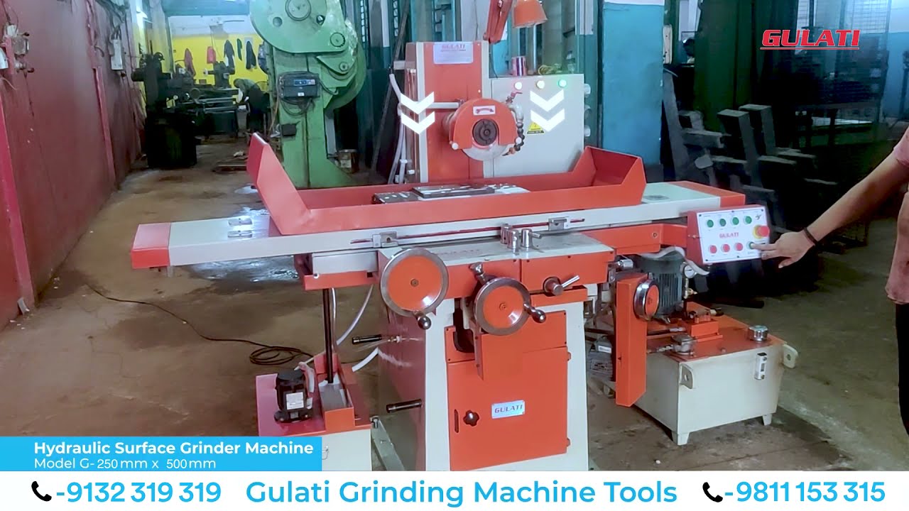 Hydraulic Surface Grinding Machine 250mm x 500mm