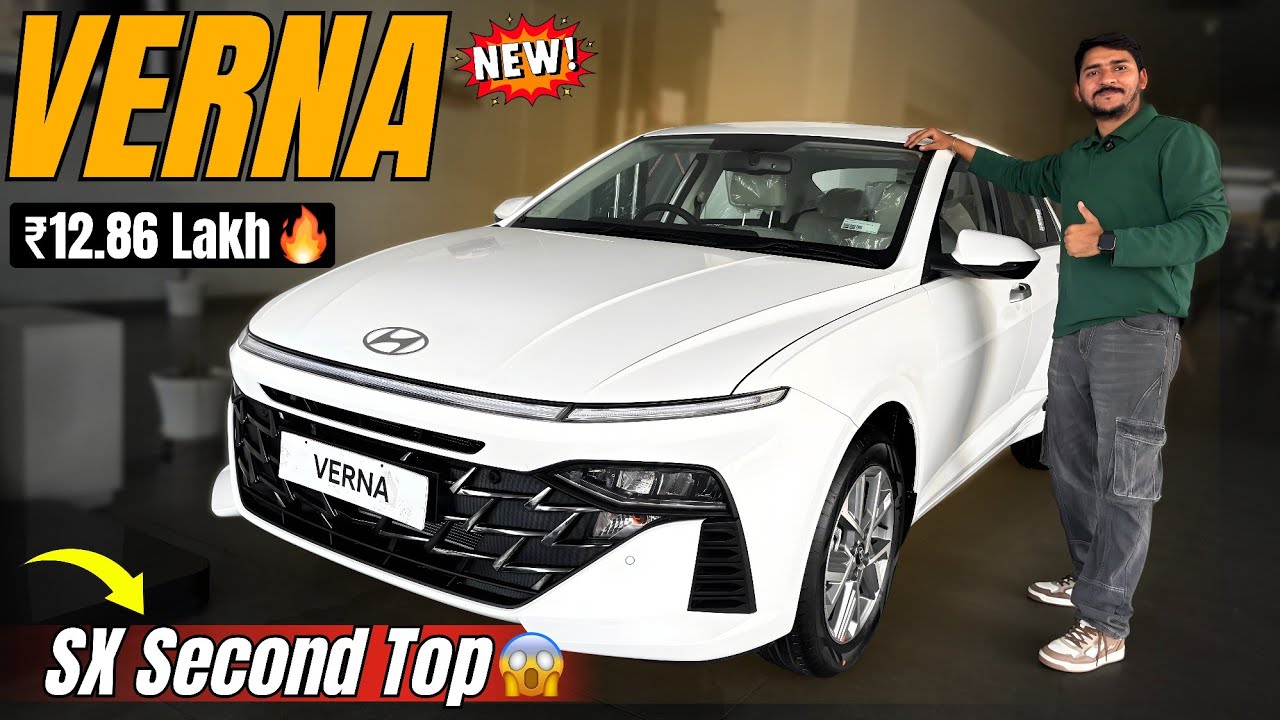 New Hyundai Verna Sx Facelift 2026✌️ - Features, Mileage, On road price?? | Hyundai Verna 2026