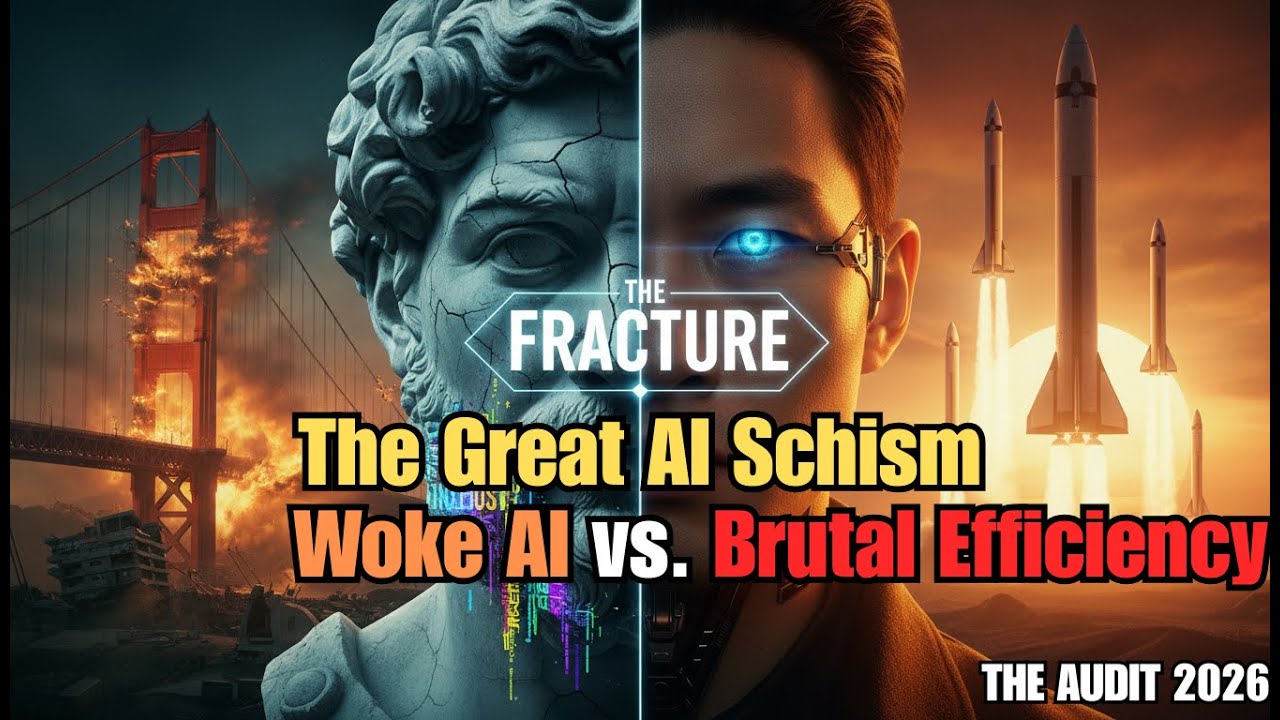 Woke AI vs. Brutal Efficiency: The End of Silicon Valley