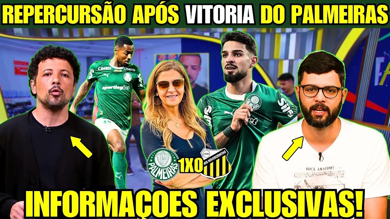 MERCADO MOVIMENTADO ALLAN NO RADAR DA INGLATERRA, LEILA BATE O PÉ,E TD PALMEIRAS 1X0 NOVORIZONTINO!