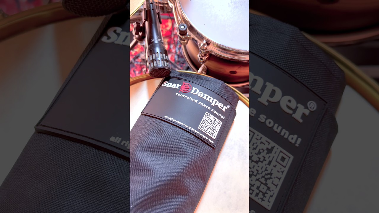 With the SnareDamper, your snare sounds tighter, punchier ⁣⁣👉🏼 snaredamper.com⁣
