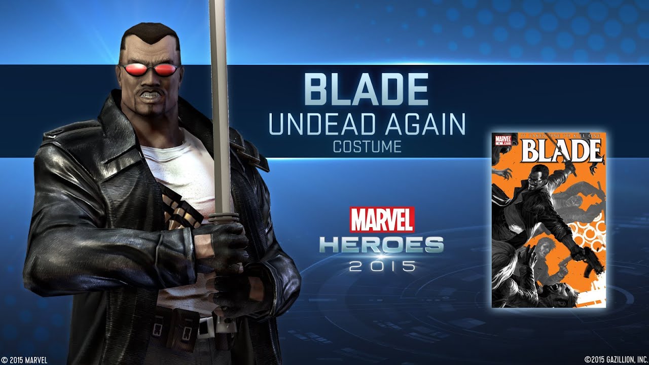 Playable Blade in Marvel Heroes 2015 -- Official Trailer