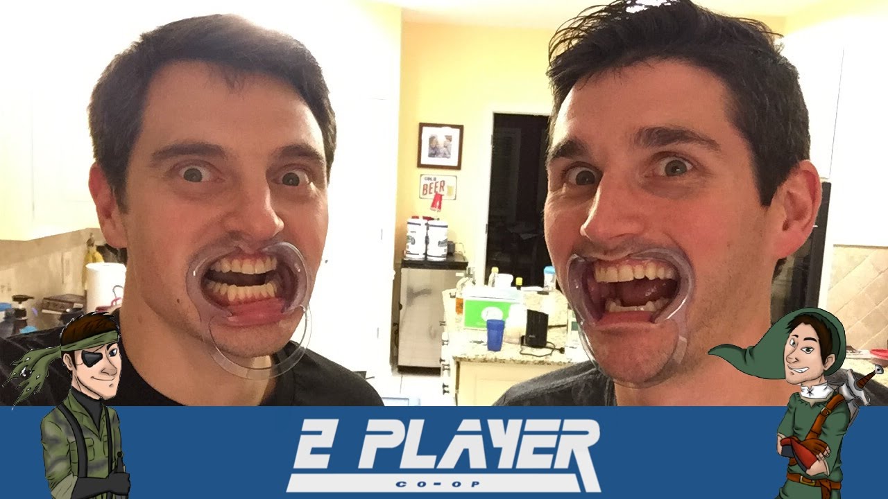 2 Player Co-Op Plays The Mouthguard Challenge