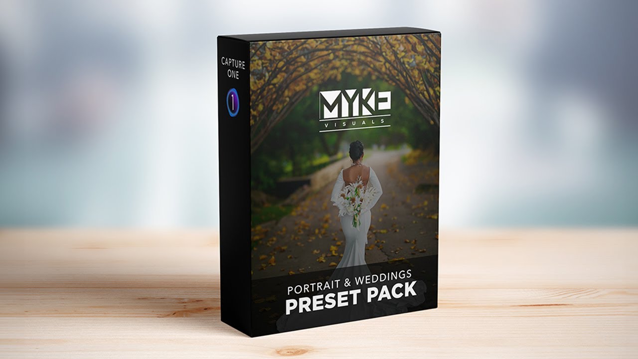GAME CHANGER COLOUR GRADING PRESETS FOR PORTRAITS & WEDDINGS BY MYKE VISUALS (Capture One)