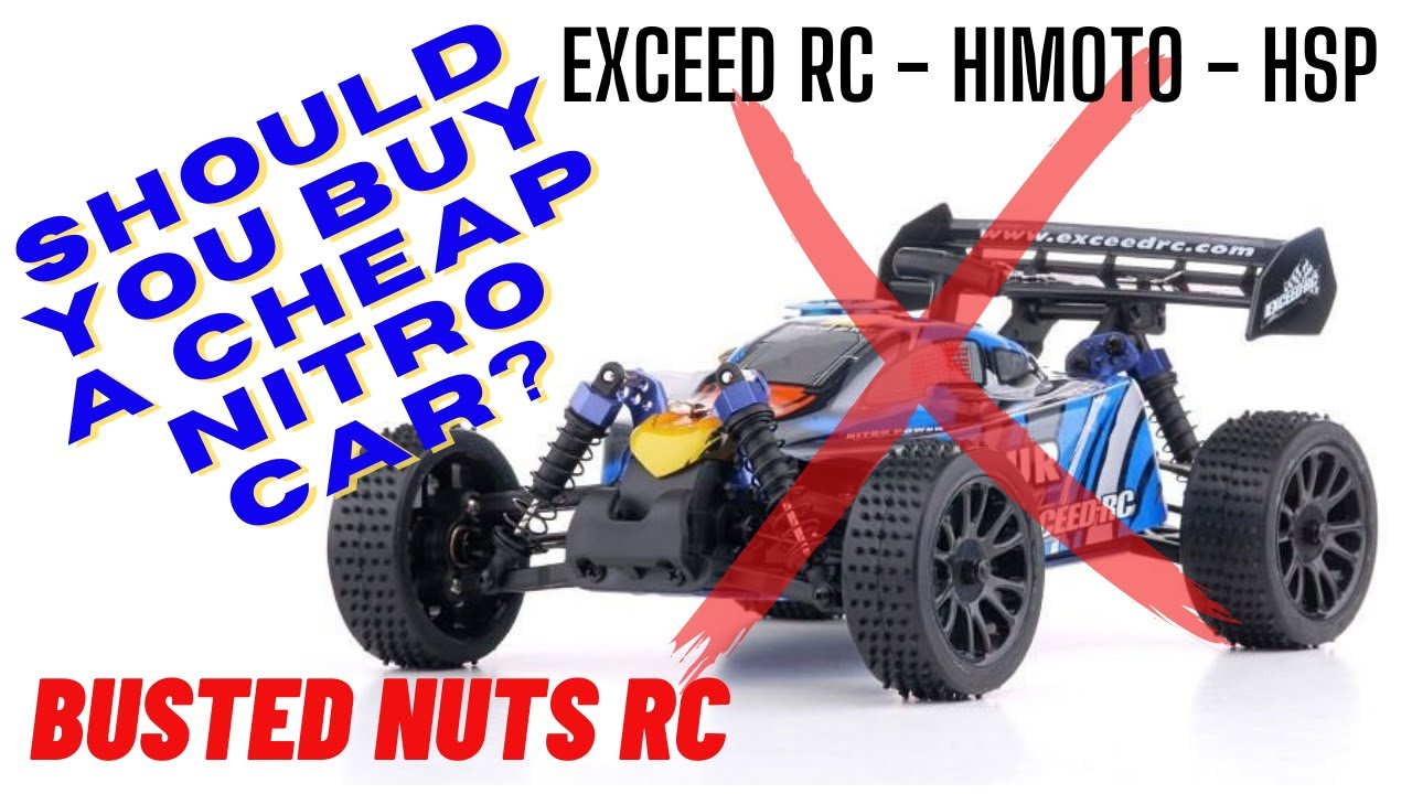 Exceed RC Blur RTR 1/16 Nitro Buggy - LASTED 20 MINUTES!!