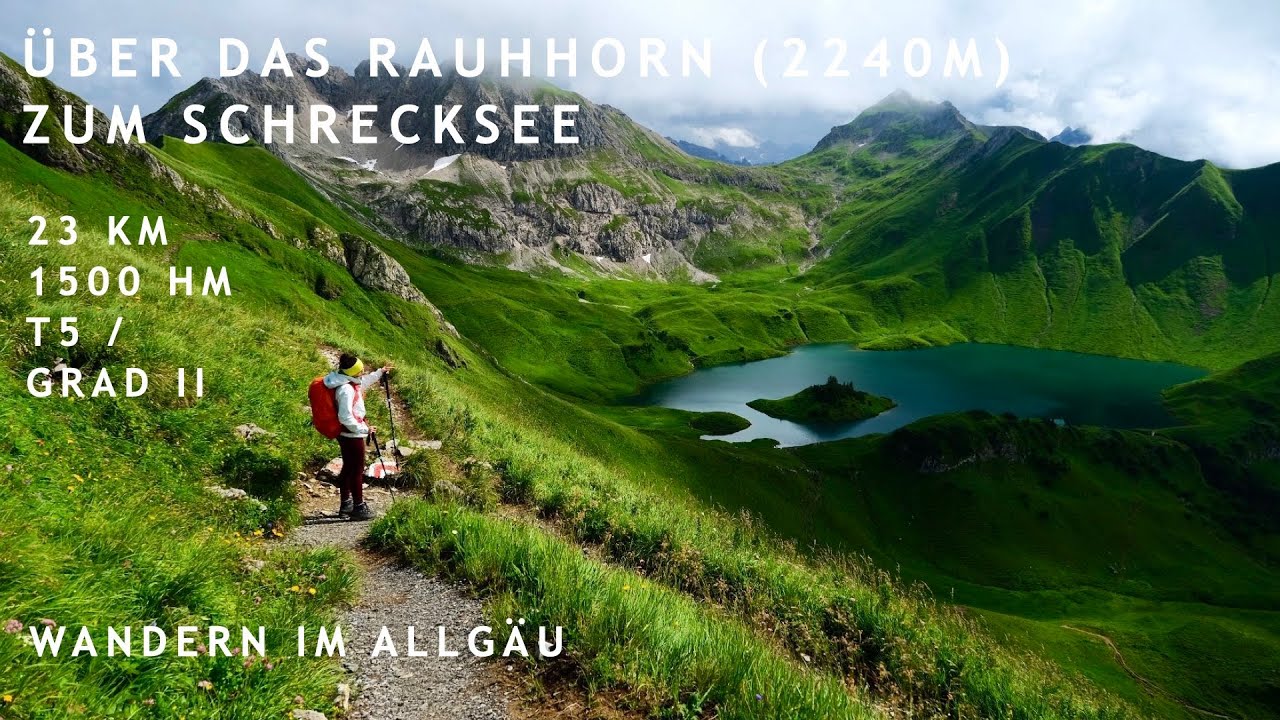 Über das Rauhhorn zum Schrecksee - Geniale Bergtour im Allgäu