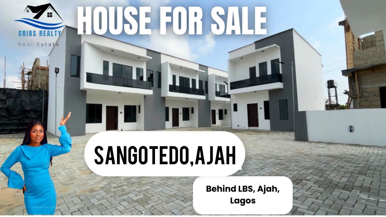 House for Sale in Sangotedo Ajah Lagos  | 2–4 Bedroom Apartments & Detached Houses