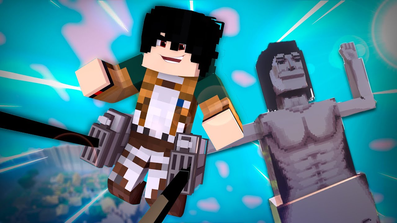 Minecraft: ENTREI PARA TROPA DE EXPLORAÇÃO! - Shingeki no Craft #02