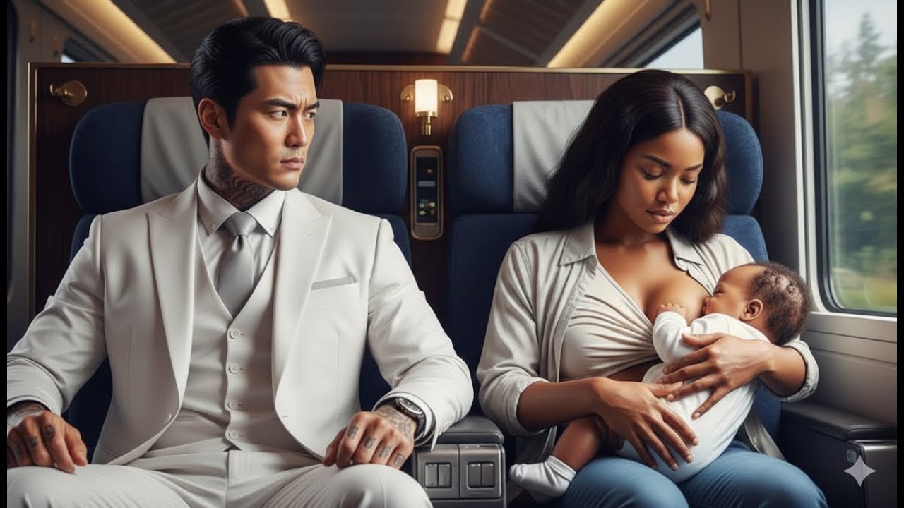 Mafia Boss Son can't stop crying until a Black Woman breast feed him; the Father did the unthinkable