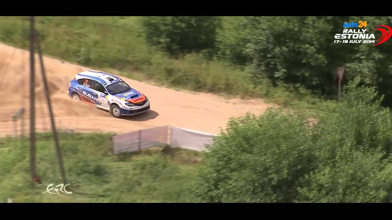 ERC Auto24 Rally Estonia 2015 Highlights