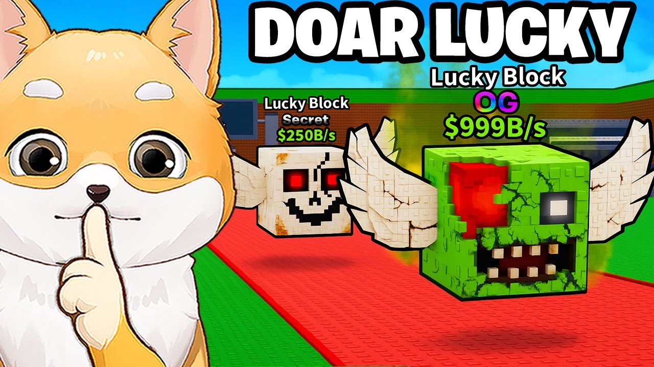 $1 la $1 TRILION cu LUCKY BLOCKS INTERZISE in Steal a Brainrot...