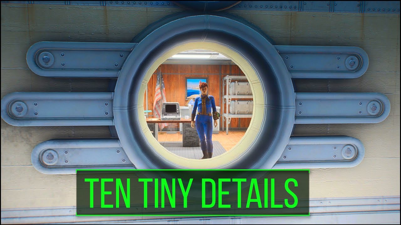 Fallout 4 &ndash; 10 мелких деталей, которые вы могли пропустить в Пустоши &ndash; Секреты Fallout 4 (часть 9)