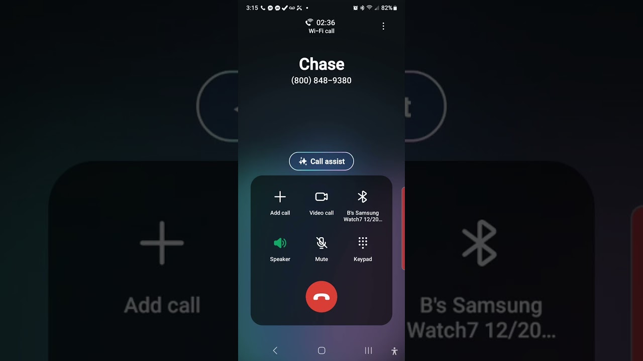 Chase/Zelle Scam Call