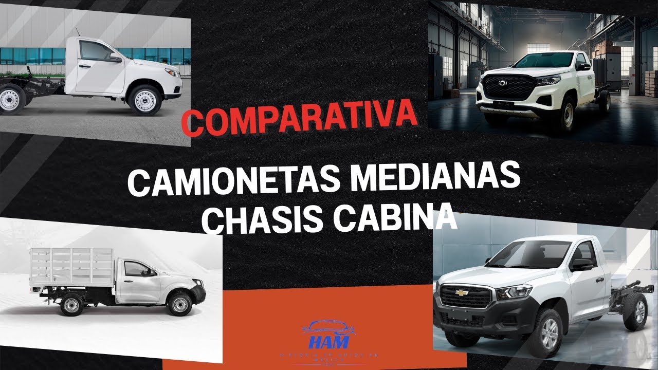 Comparativa de camionetas medianas  Chasis Cabina