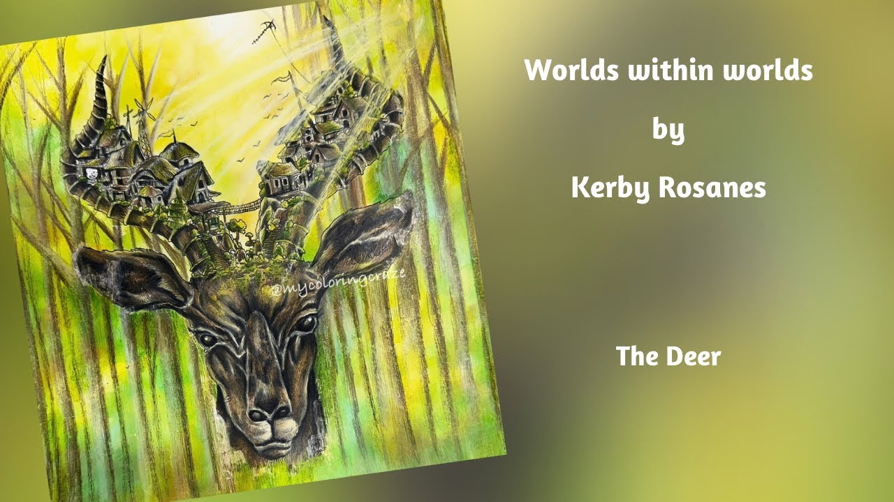 how to make a new background  | worlds within worlds | Kerby Rosanes | color along tutorial