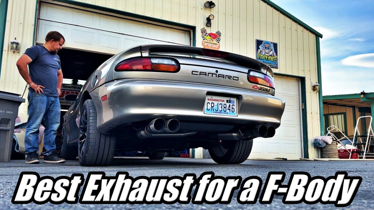 4th Gen Camaro LTH/true dual exhaust install/overview from speed engineering.