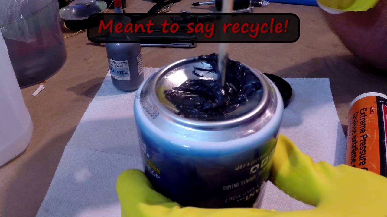 DIY high moly content grease