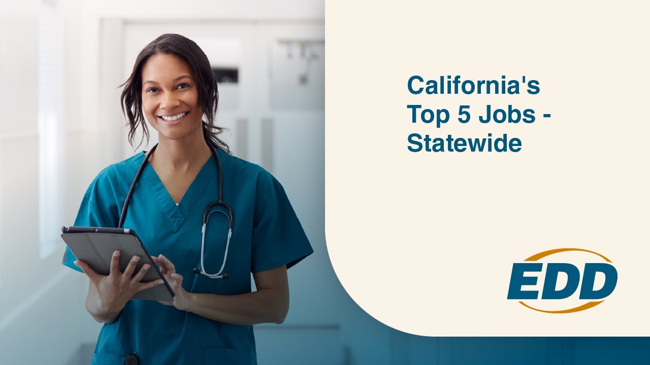 California's Top Five Jobs - Statewide