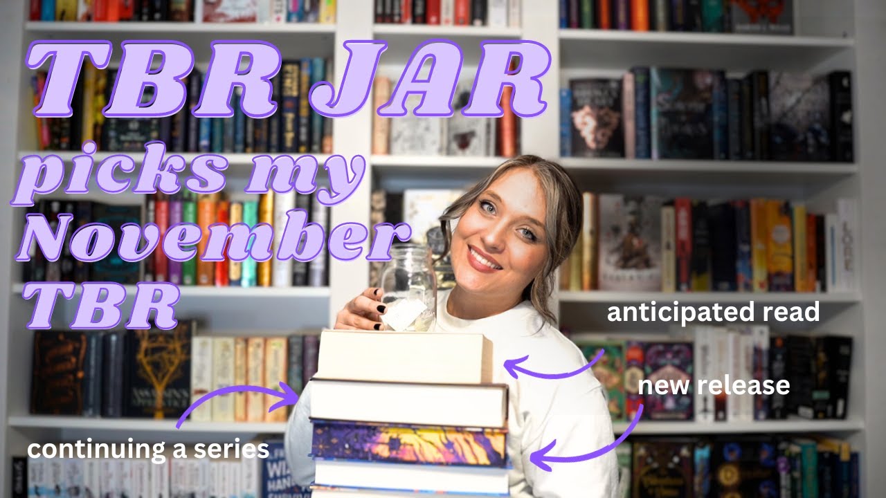 TBR Jar Picks My November TBR | Filled with new releases!