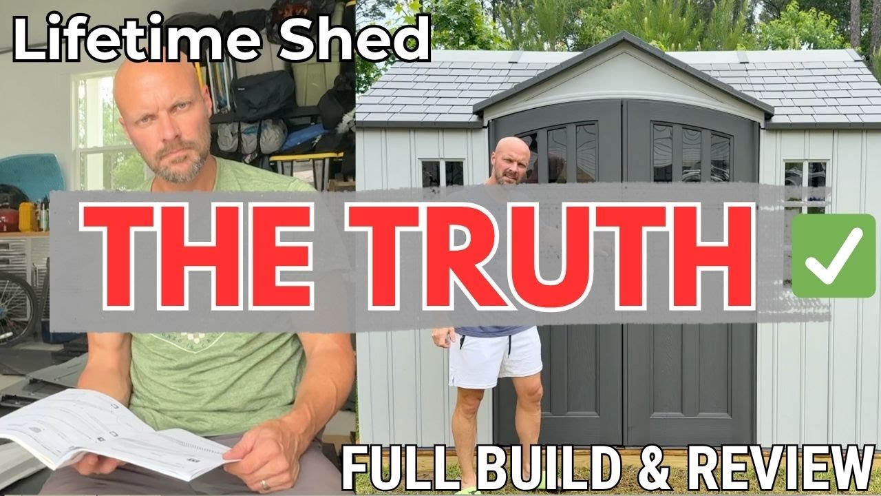 The TRUTH About Lifetime Sheds – Full Build & Review