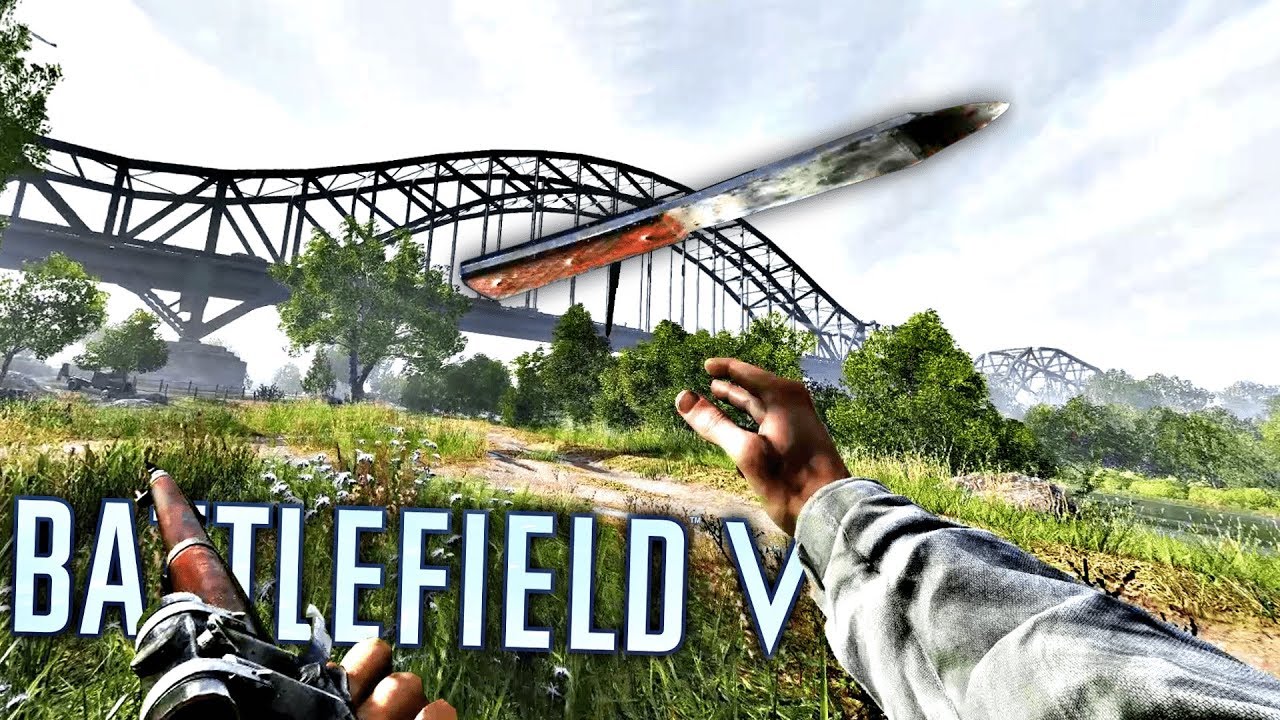 THROWING KNIVES IN BATTLEFIELD 5  😍