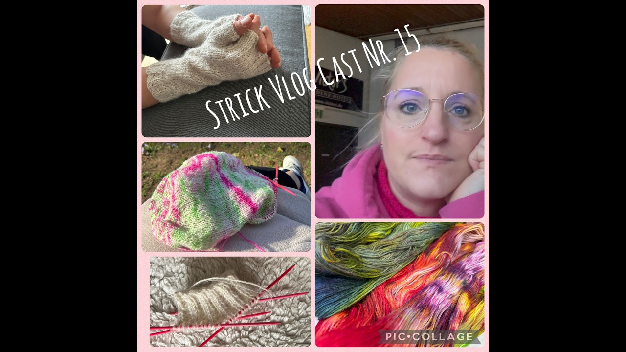 Strick Vlog Cast N° 15  Gestrickt wird überall