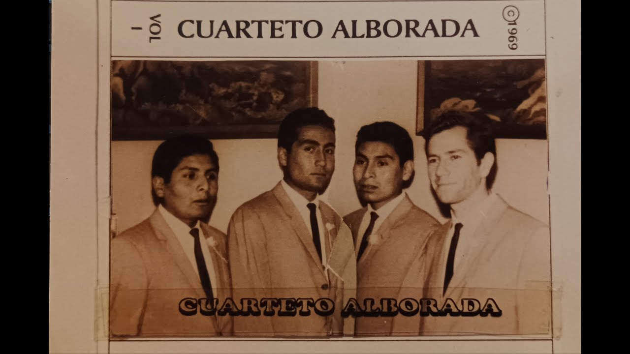 Cuarteto Alborada. Grabación realizada en estudios RCA S.A. Santiago de Chile en 1969