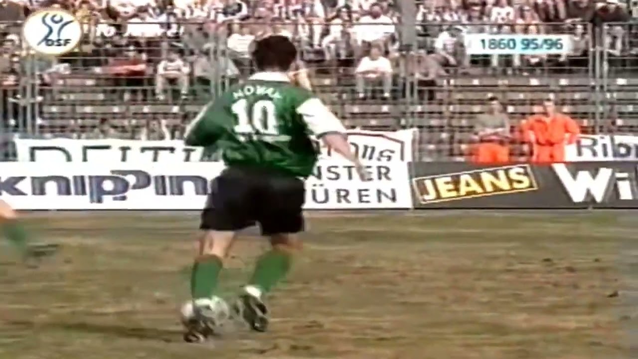 Piotr Nowak gole Hansa - TSV 1860 0-3 Bundesliga 20.04.1996