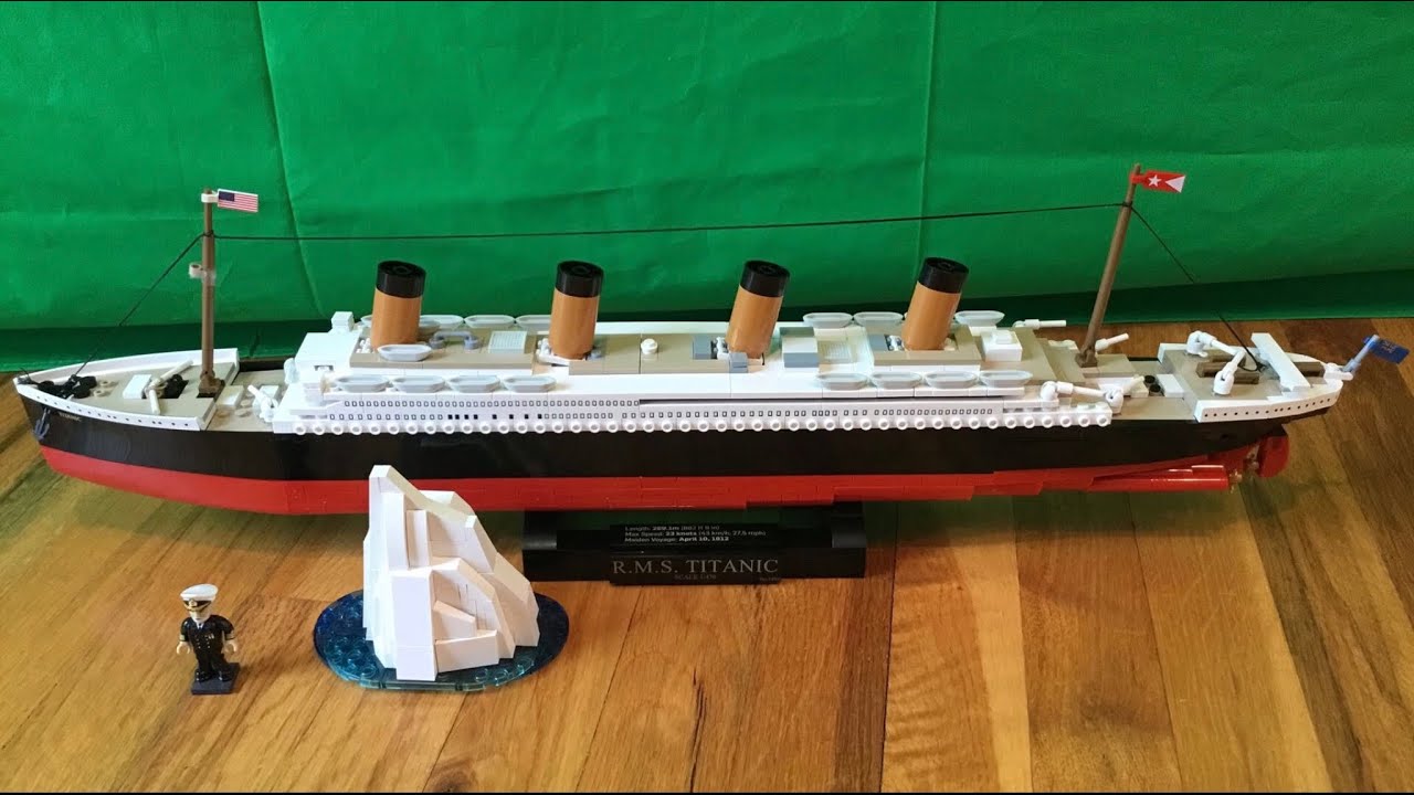 LEGO Stop Motion Build: COBI 1927 *LIMITED EDITION* R.M.S. Titanic | Stop-Motion