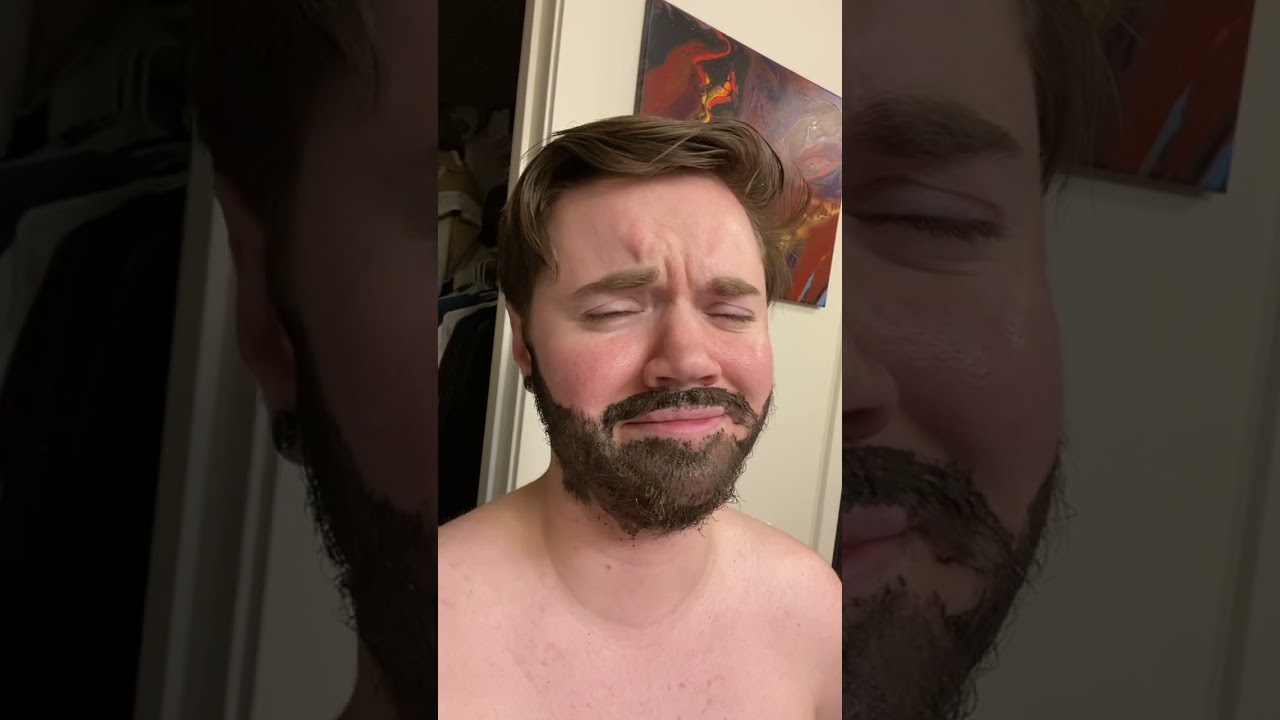 Dyeing my beard 😅