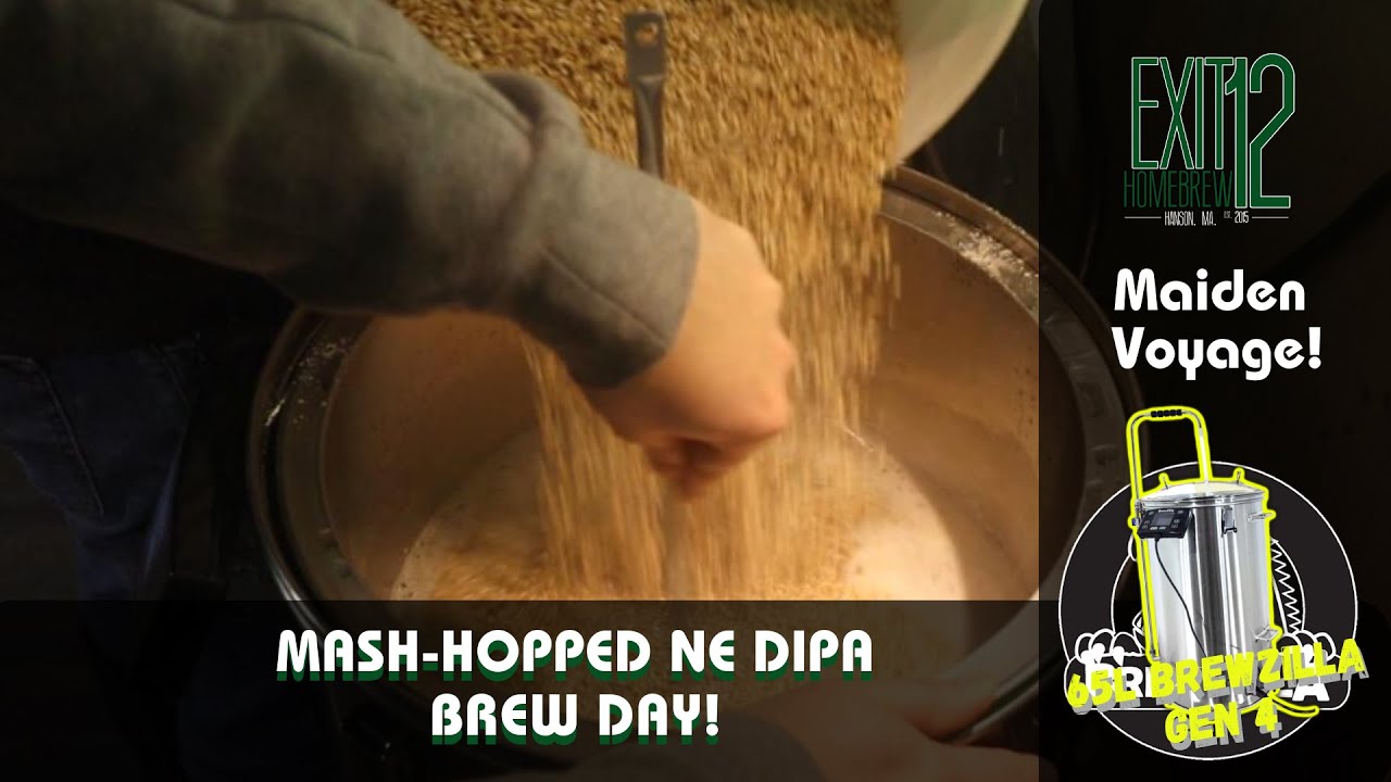 EP #140: Brewzilla 65L Gen 4 - Maiden Voyage NE DIPA Brew Day!