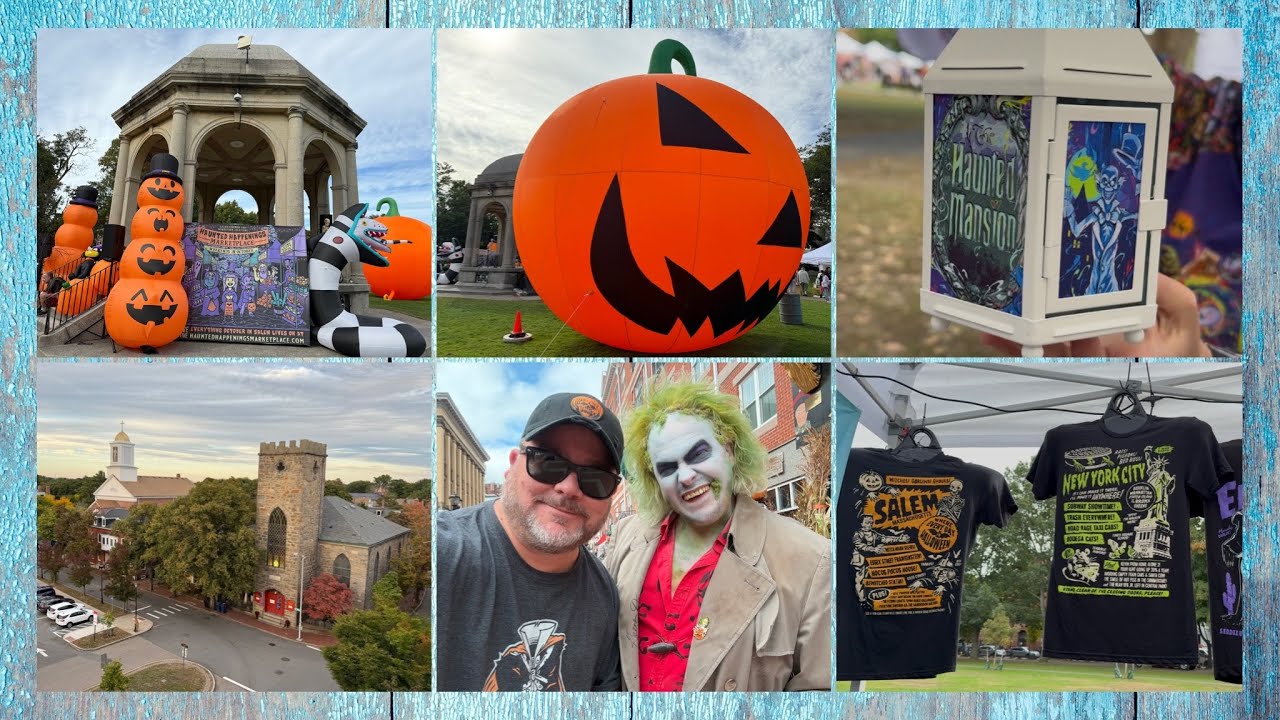 Salem Haunted Happenings Marketplace 2024- Salem Massachusetts- D Tour 336 9/29/24