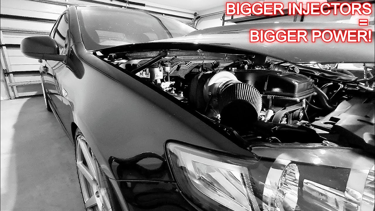 Boosted barra needs more fuel - Fitting new 1650cc injectors!
