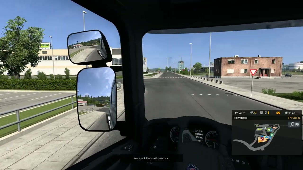 Euro Truck Simulator 2 slow draw distance problem