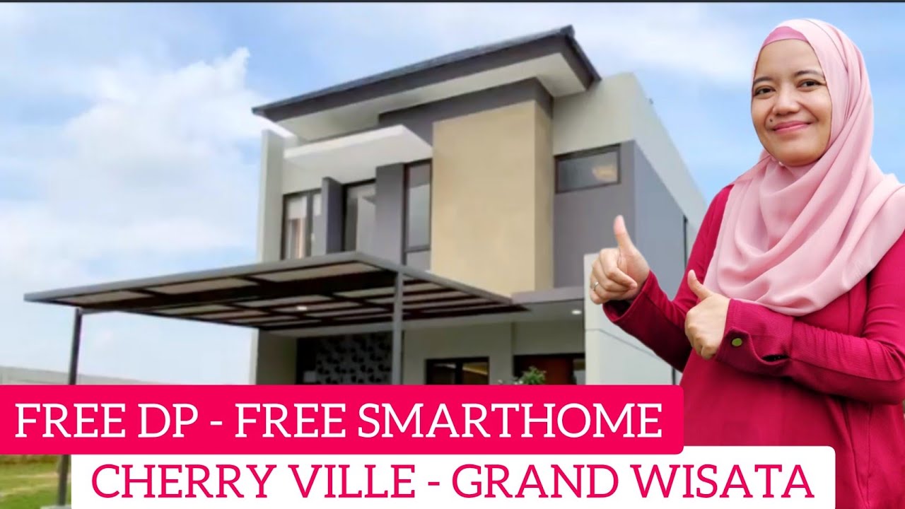 Review Rumah Mewah DP 0% Dan Free SmartHome Di Cherry Ville Grand Wisata Bekasi #rumahmewah