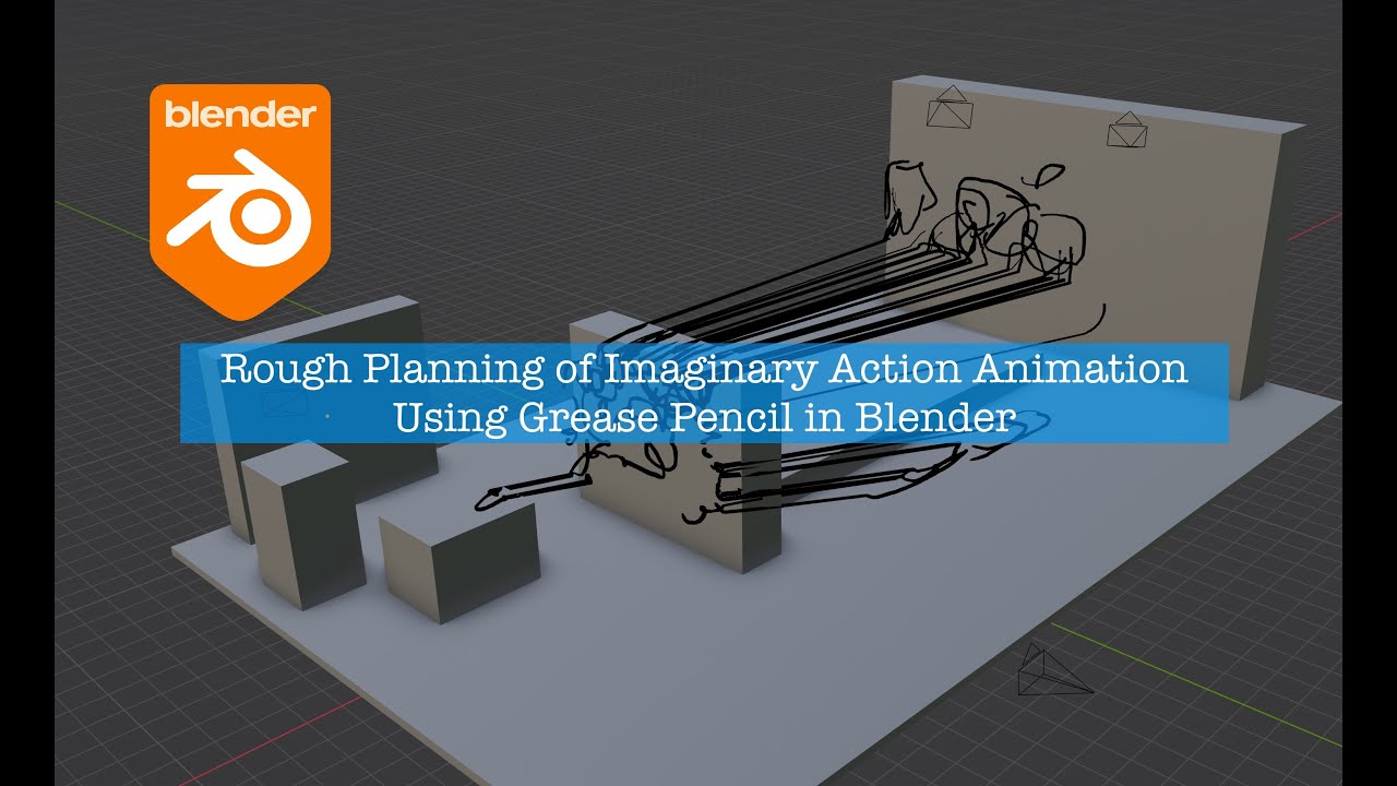 BSLIVE / Using Grease Pencil to Plan An Imaginary Action Movie