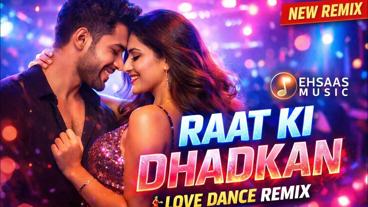 Raat Ki Dhadkan 💃 Romantic Love Dance Remix | New Night Vibe Song 2026 | Ehsaas Music