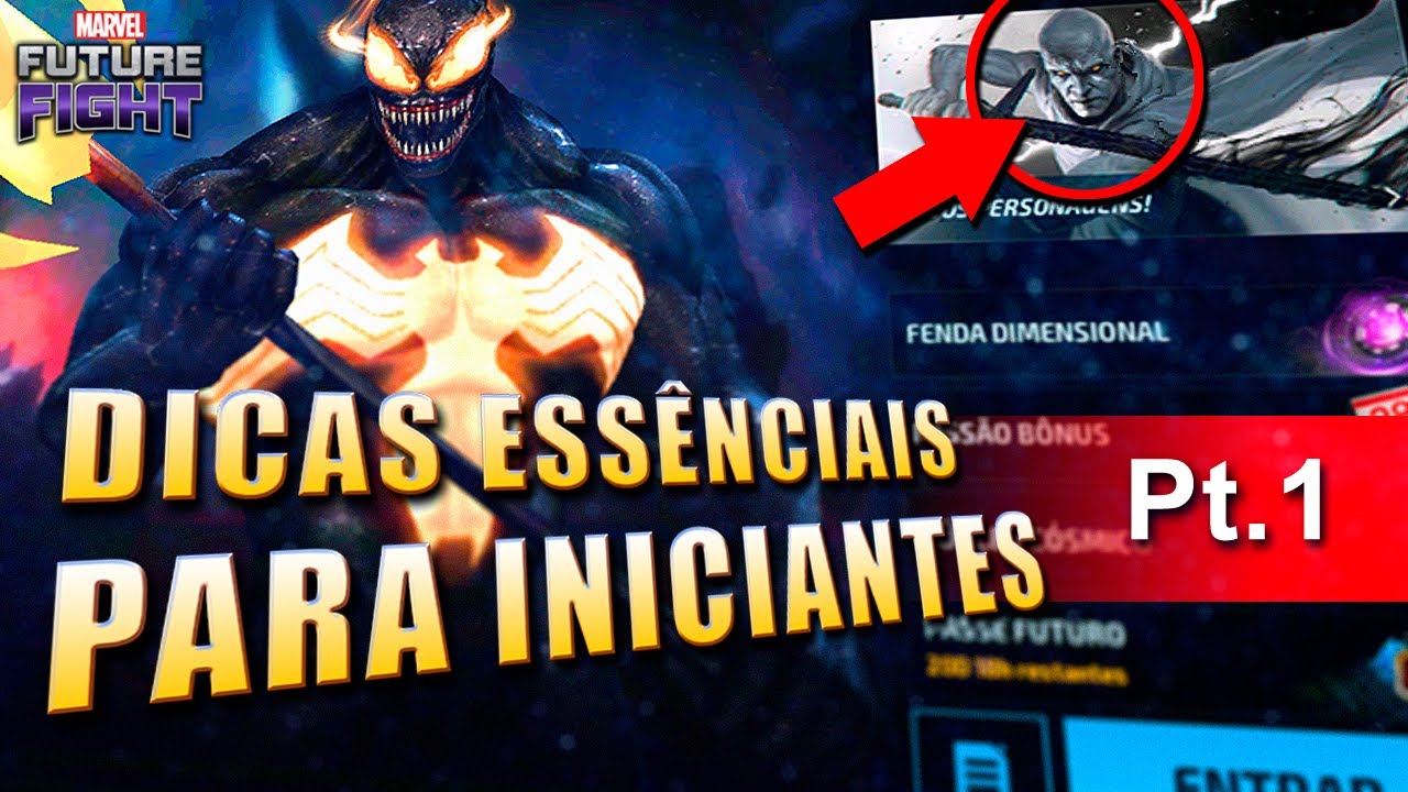 COMEÇE A JOGAR COM O PÉ DIREITO! #MARVELfuturefight