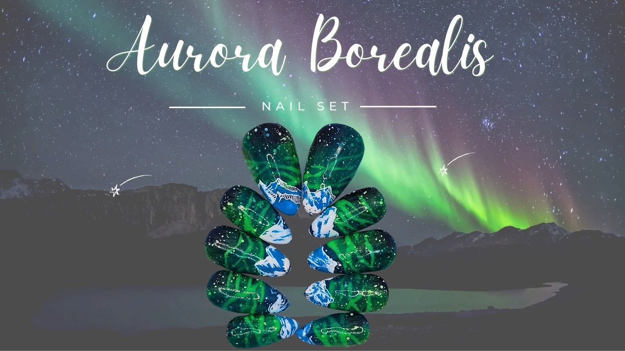 Aurora Borealis Nails