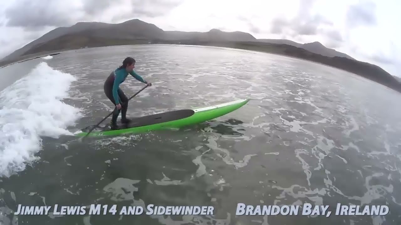 Jimmy Lewis Sidewinder vs M14 in Brandon Bay surf 2016
