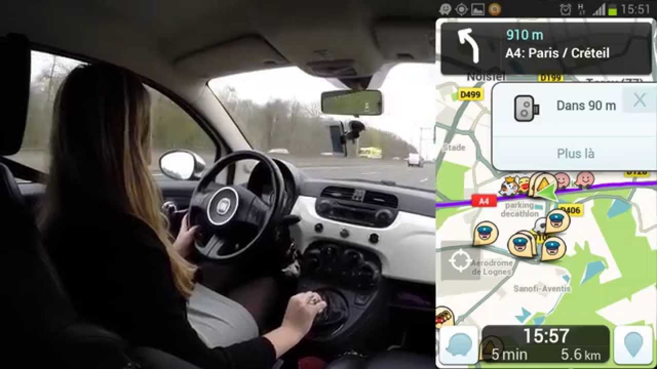 DOS[h]I - Utilisation de l'application Waze