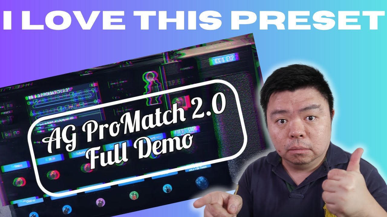 Этот пресет Helix даст вам БЕСПЛАТНЫЙ звук поклонения (обзор Promatch V2 от Anthony Groves AG)