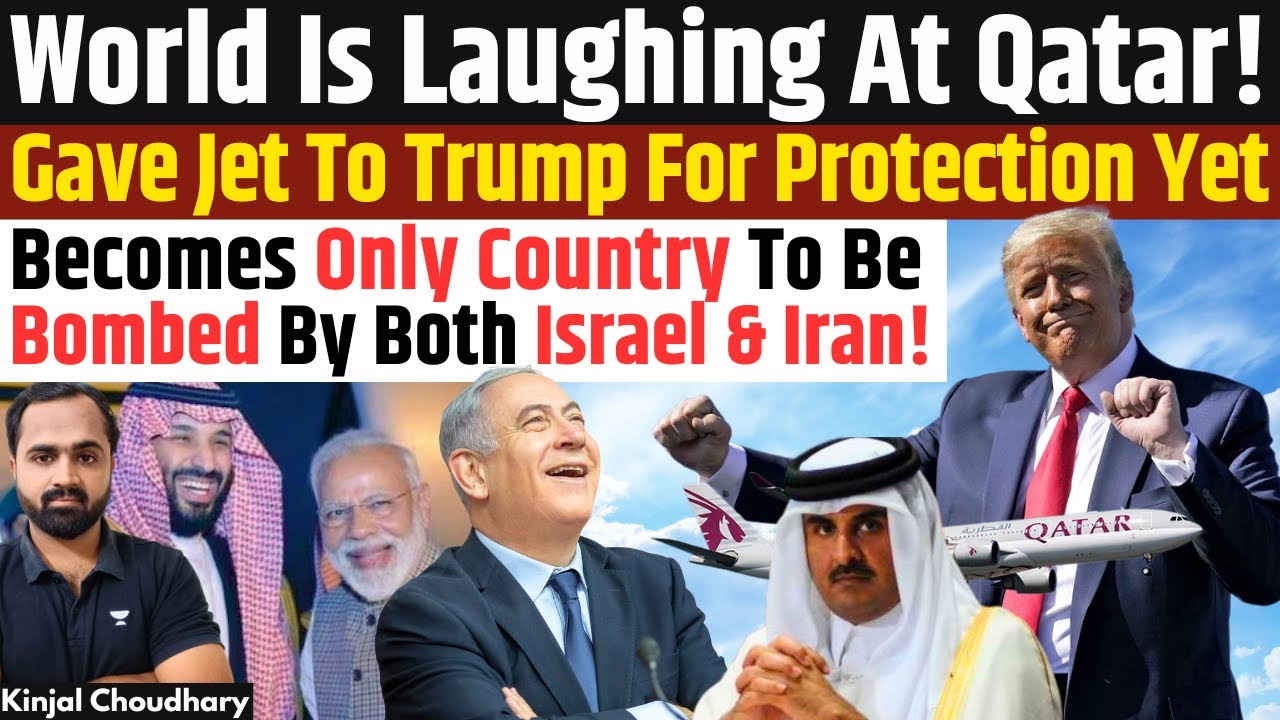 Qatar's Fall - Power Broker To Joker! Israel Airstrikes Hamas! Trump Betrayal! Opp For India! Kinjal