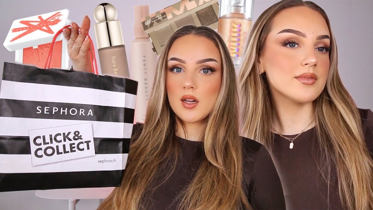 FULL-FACE DE NOUVEAUT&Eacute;S MAKEUP (Rare Beauty, Fenty, Dior, Sephora Collection...)