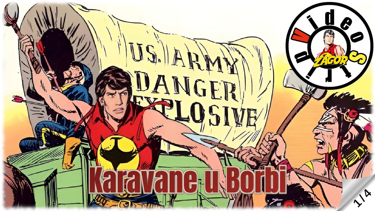 Zagor - Karavane u Borbi - Strip u boji - (1/4)