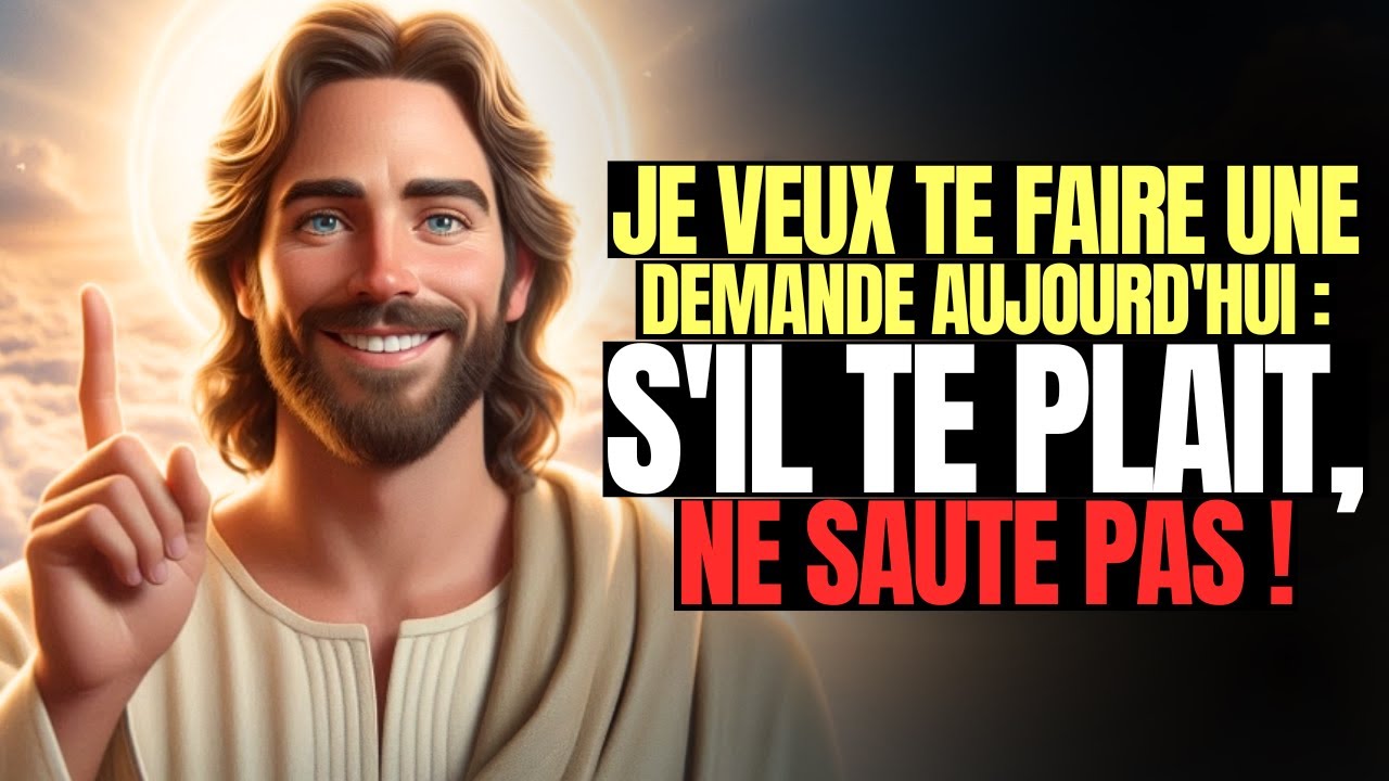Dieu Dit : Ce Message Doit Te Parvenir Aujourd’hui ! | Message de Dieu pour toi aujourd’hui